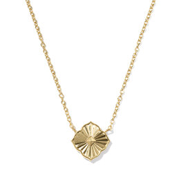 KENDRA SCOTT DESIGN Dira Short Gold Pendant Necklace