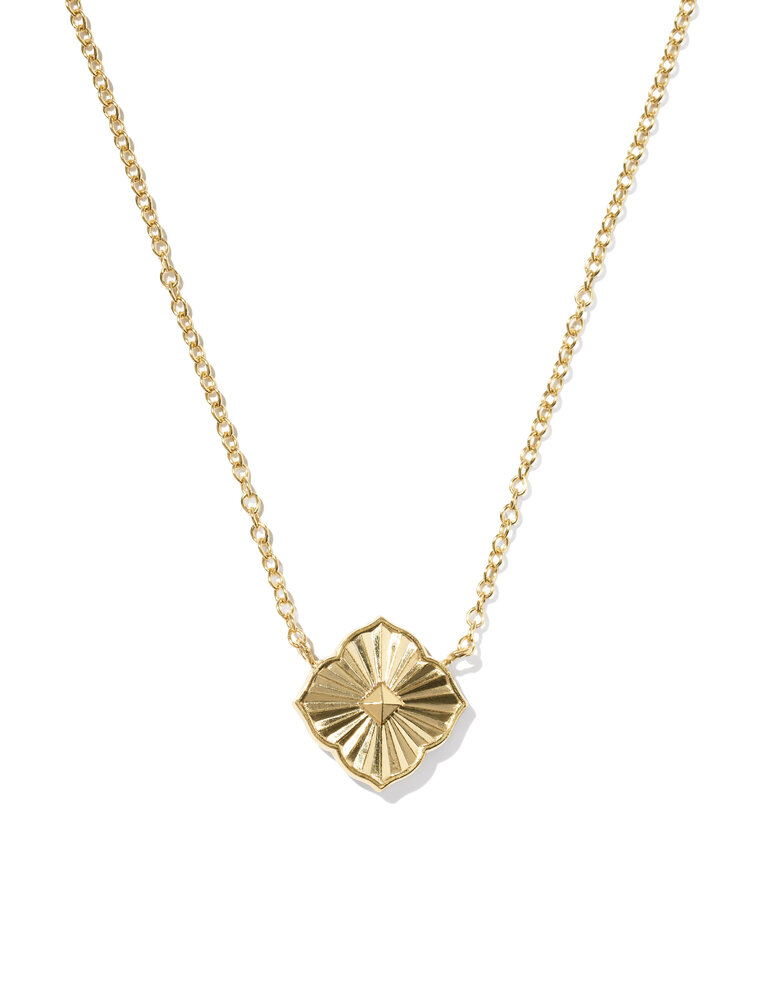 KENDRA SCOTT DESIGN Dira Short Gold Pendant Necklace