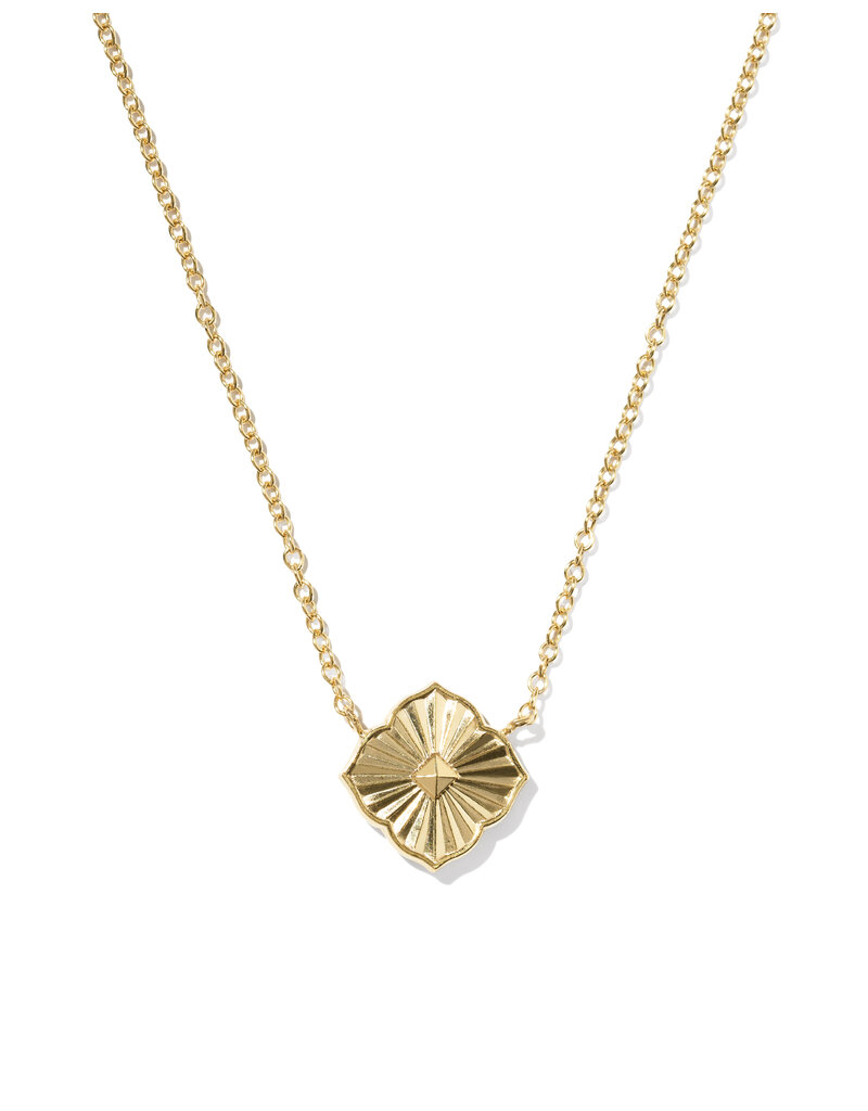 KENDRA SCOTT DESIGN Dira Short Gold Pendant Necklace