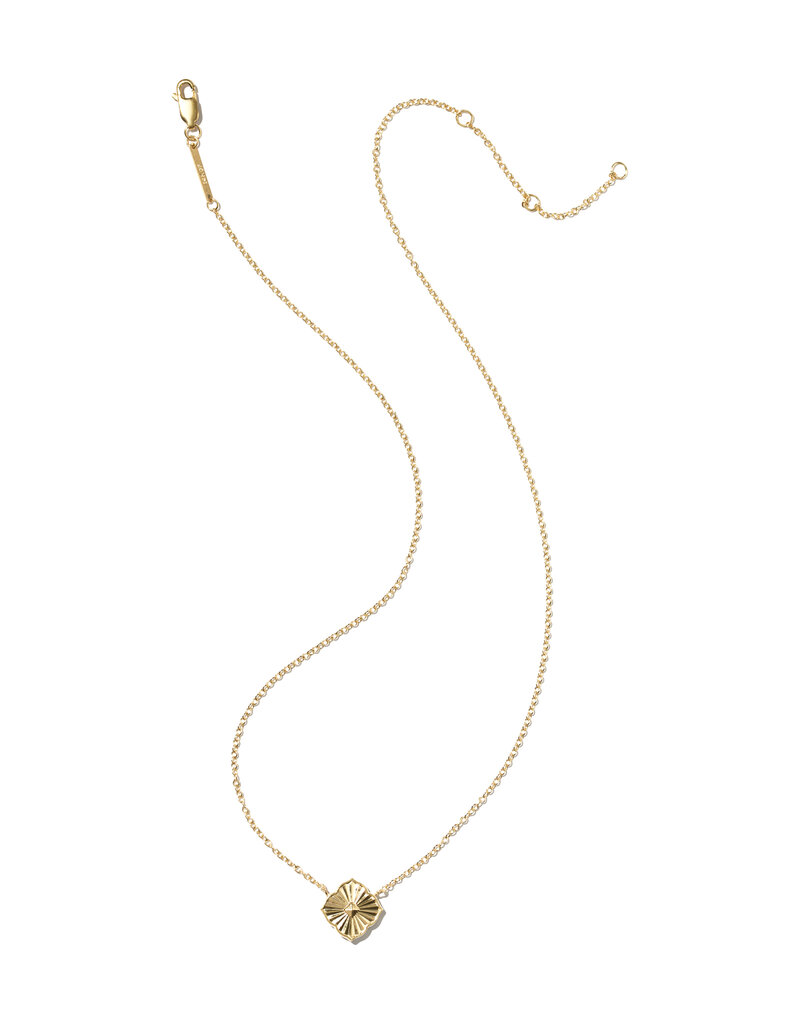 KENDRA SCOTT DESIGN Dira Short Gold Pendant Necklace