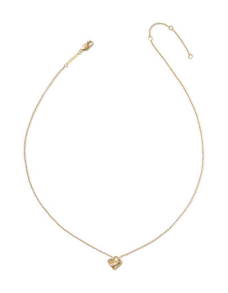 KENDRA SCOTT DESIGN Ari Heart Gold Beaded Necklace