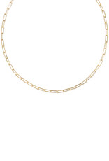 KENDRA SCOTT DESIGN Meadow Paperclip Gold Chain Necklace