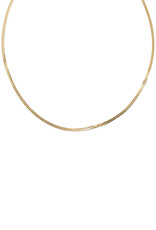 KENDRA SCOTT DESIGN Herringbone Gold Chain Necklace