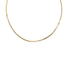KENDRA SCOTT DESIGN Herringbone Gold Chain Necklace
