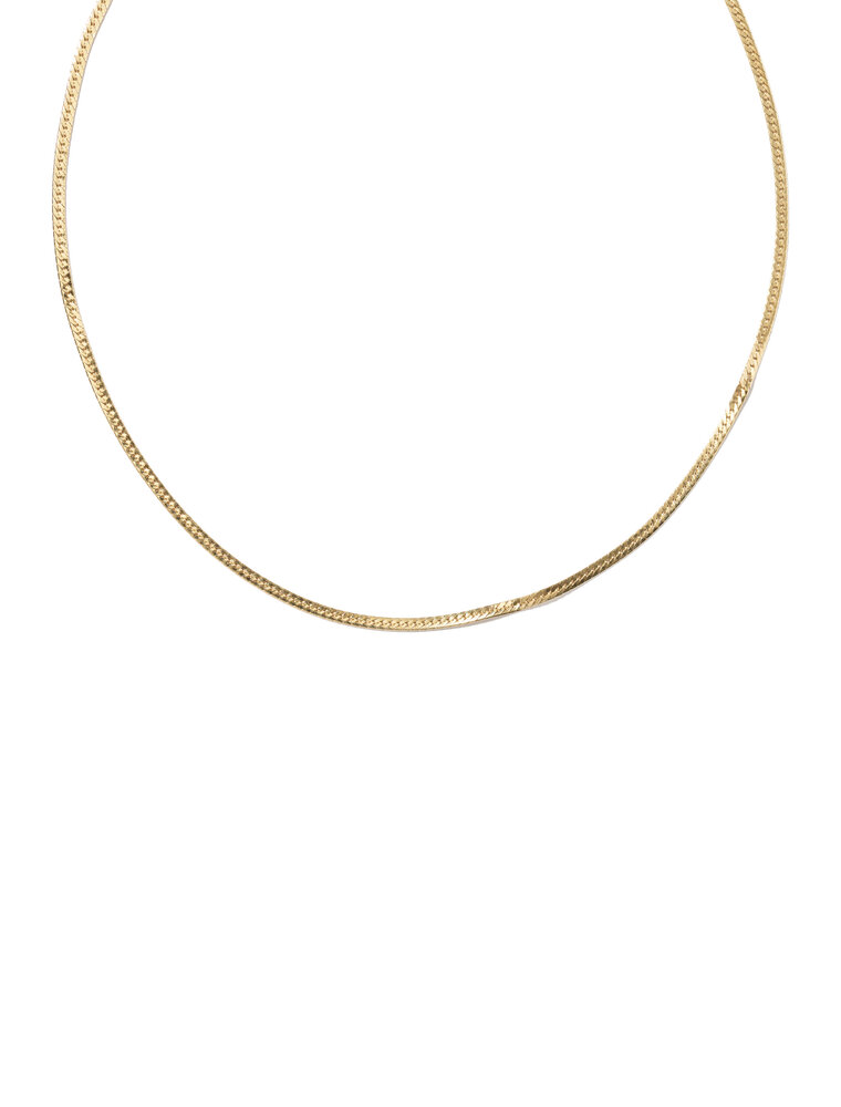 KENDRA SCOTT DESIGN Herringbone Gold Chain Necklace