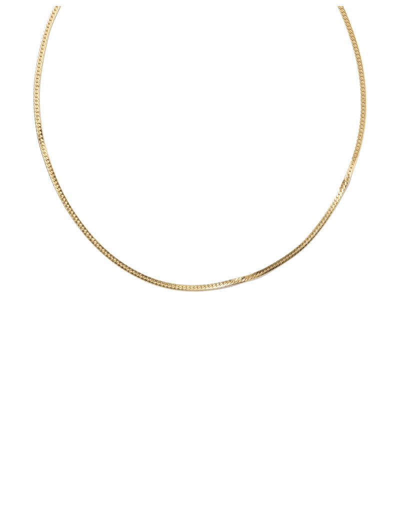 KENDRA SCOTT DESIGN Herringbone Gold Chain Necklace