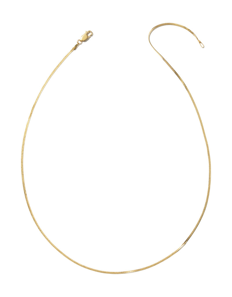 KENDRA SCOTT DESIGN Herringbone Gold Chain Necklace