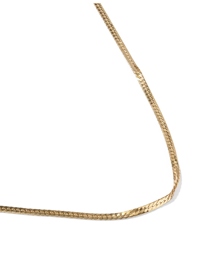 KENDRA SCOTT DESIGN Herringbone Gold Chain Necklace