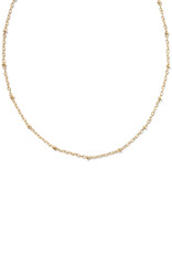 KENDRA SCOTT DESIGN Evelyn Single Satellite Gold Chain Necklace