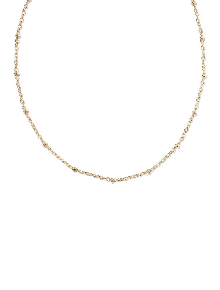 KENDRA SCOTT DESIGN Evelyn Single Satellite Gold Chain Necklace