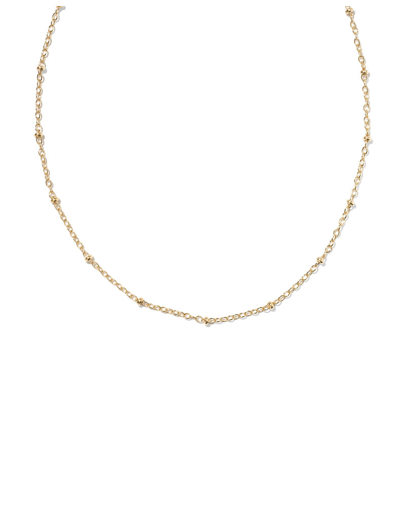 KENDRA SCOTT DESIGN Evelyn Single Satellite Gold Chain Necklace