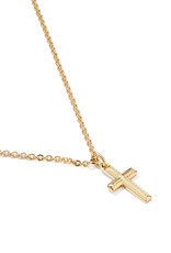KENDRA SCOTT DESIGN Cross Short Gold Pendant Necklace