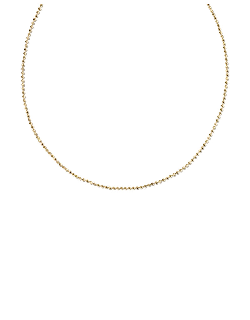 KENDRA SCOTT DESIGN Cheryl Beaded Gold Chain Necklace