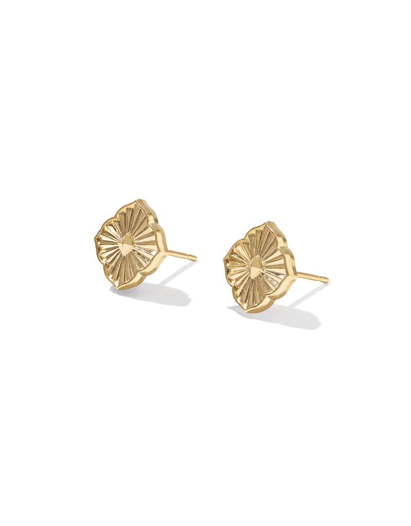 KENDRA SCOTT DESIGN Dira Gold Stud Earrings
