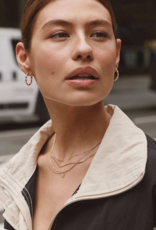 KENDRA SCOTT DESIGN Miriam Small Bead Gold Hoop Earrings