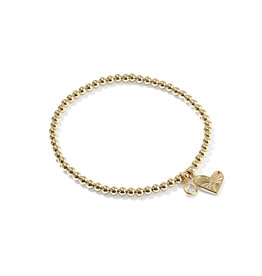 KENDRA SCOTT DESIGN Ari Heart Stretch Gold Bracelet