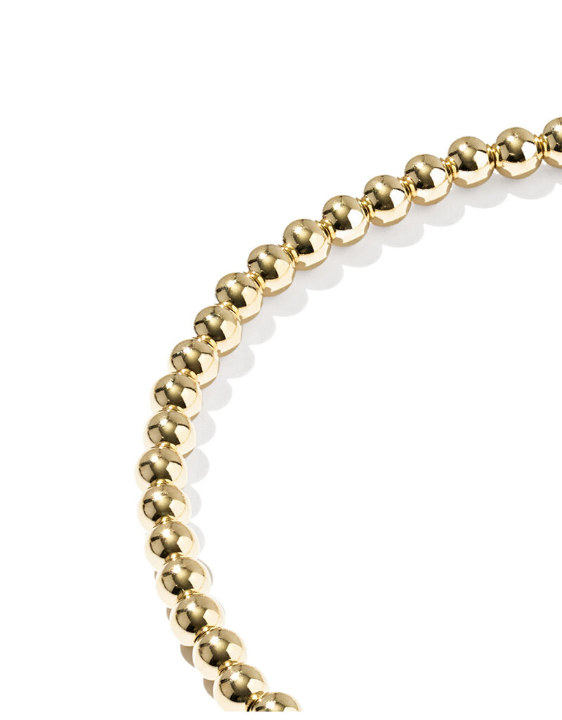 KENDRA SCOTT DESIGN Ari Heart Stretch Gold Bracelet