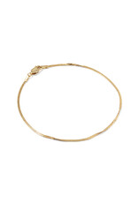 KENDRA SCOTT DESIGN Herringbone Gold Chain Bracelet
