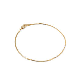 KENDRA SCOTT DESIGN Herringbone Gold Chain Bracelet