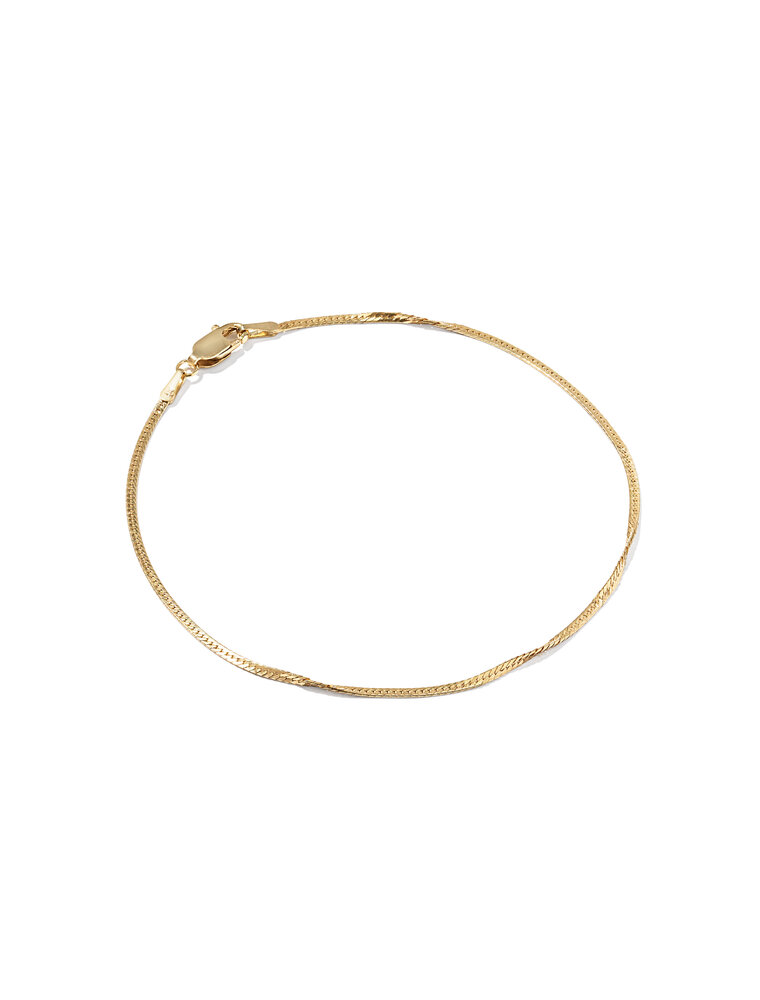 KENDRA SCOTT DESIGN Herringbone Gold Chain Bracelet