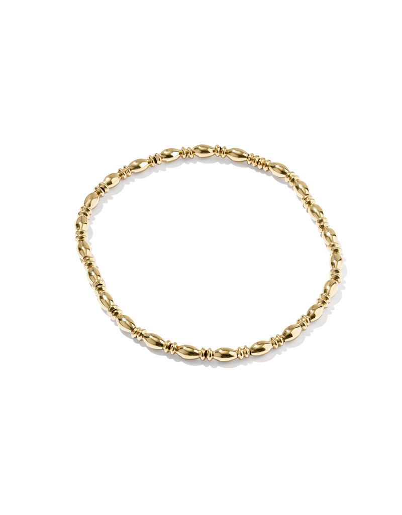 KENDRA SCOTT DESIGN Miriam Small Bead Stretch Gold Bracelet