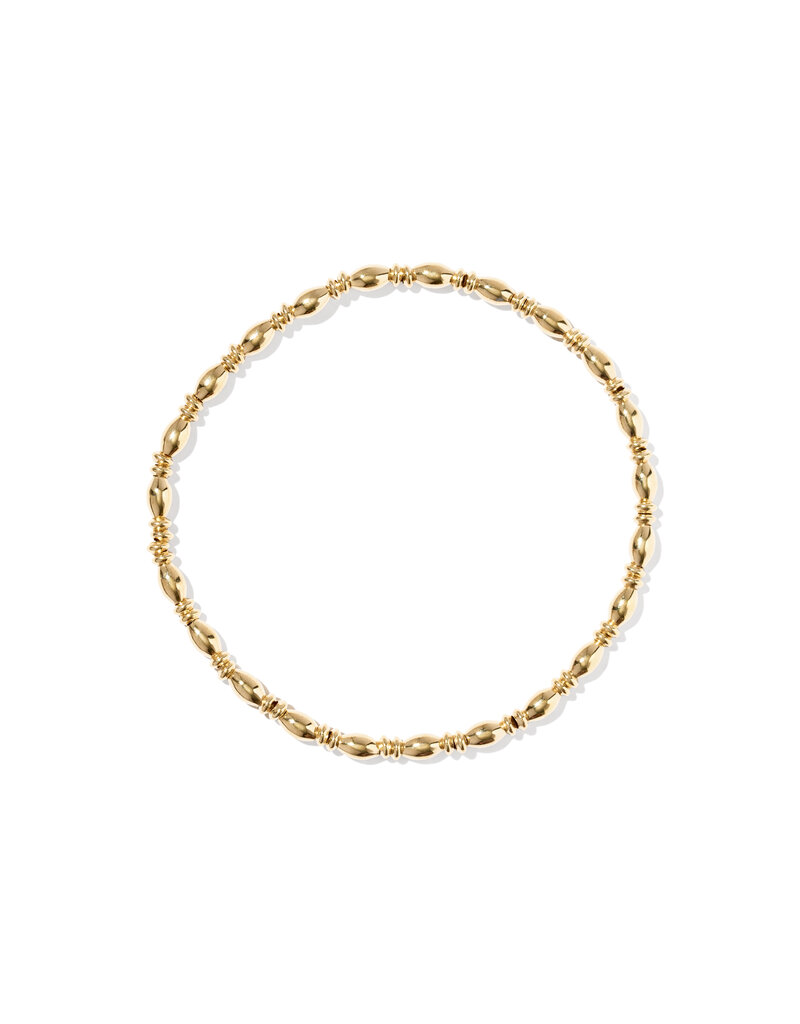 KENDRA SCOTT DESIGN Miriam Small Bead Stretch Gold Bracelet