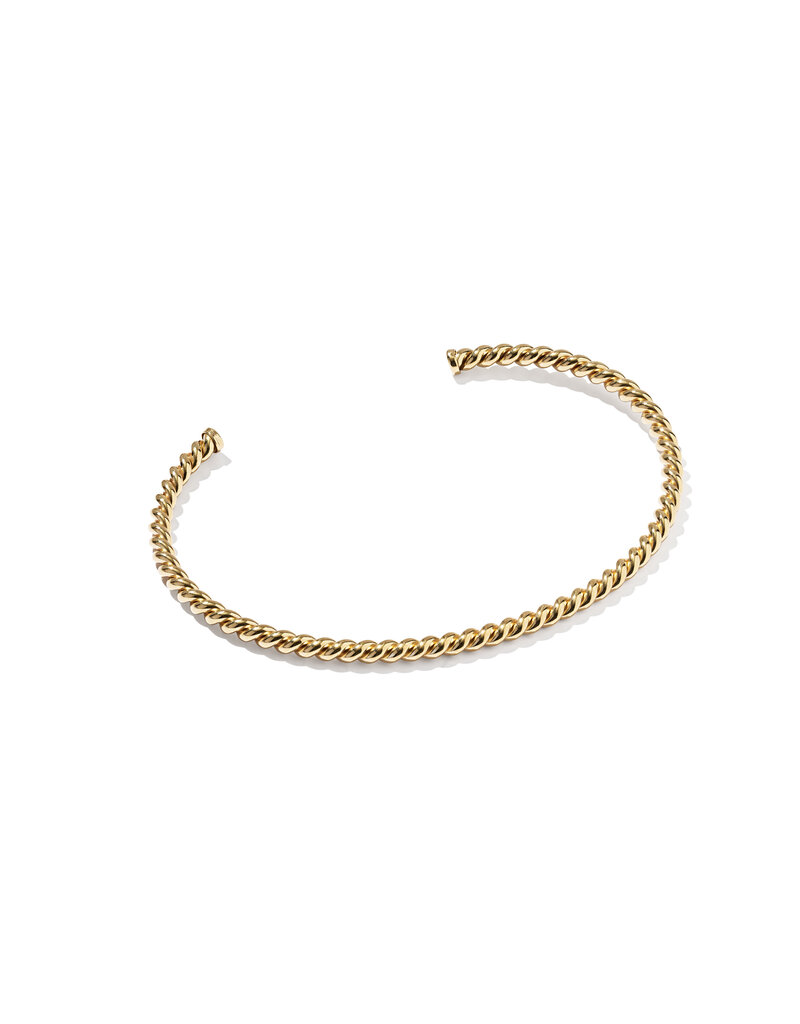 KENDRA SCOTT DESIGN Victoria Medium Twist Gold Cuff Bracelet