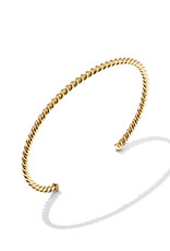 KENDRA SCOTT DESIGN Victoria Medium Twist Gold Cuff Bracelet
