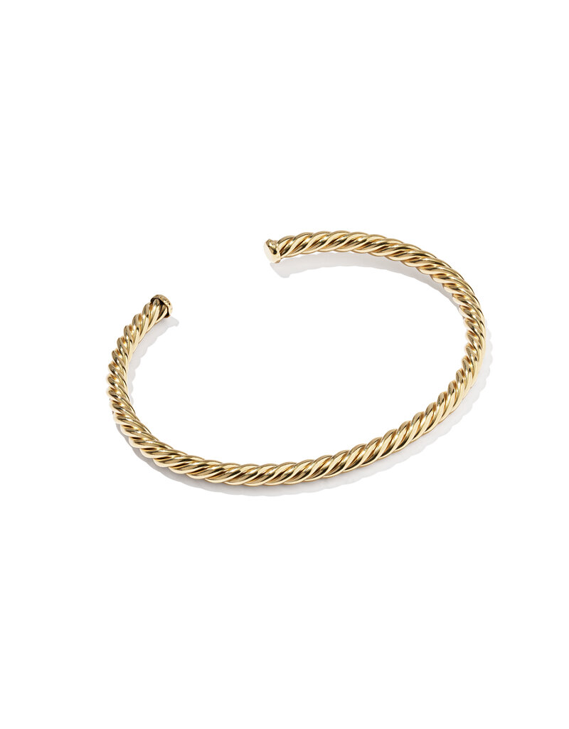 KENDRA SCOTT DESIGN Victoria Large Twist Gold Cuff Bracelet