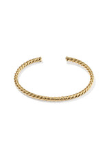 KENDRA SCOTT DESIGN Victoria Large Twist Gold Cuff Bracelet
