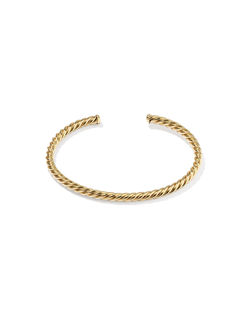 KENDRA SCOTT DESIGN Victoria Large Twist Gold Cuff Bracelet