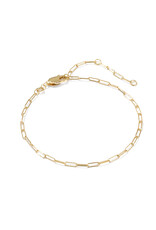 KENDRA SCOTT DESIGN Meadow Paperclip Gold Chain Bracelet