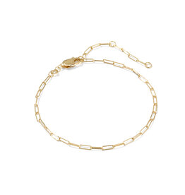 KENDRA SCOTT DESIGN Meadow Paperclip Gold Chain Bracelet