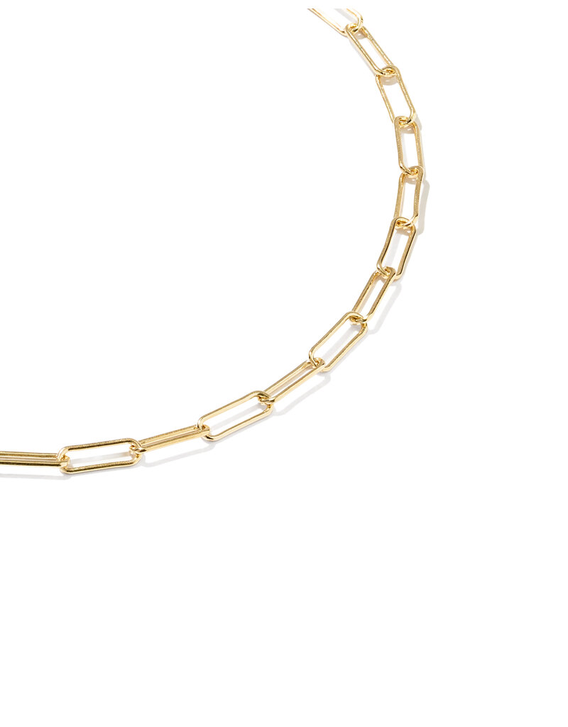 KENDRA SCOTT DESIGN Meadow Paperclip Gold Chain Bracelet