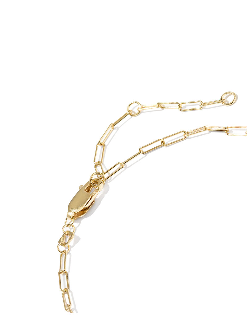KENDRA SCOTT DESIGN Meadow Paperclip Gold Chain Bracelet