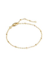 KENDRA SCOTT DESIGN Evelyn Single Satellite Gold Chain Bracelet