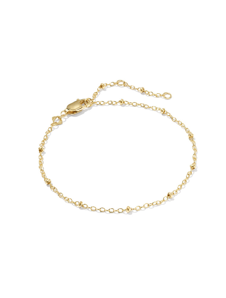 KENDRA SCOTT DESIGN Evelyn Single Satellite Gold Chain Bracelet