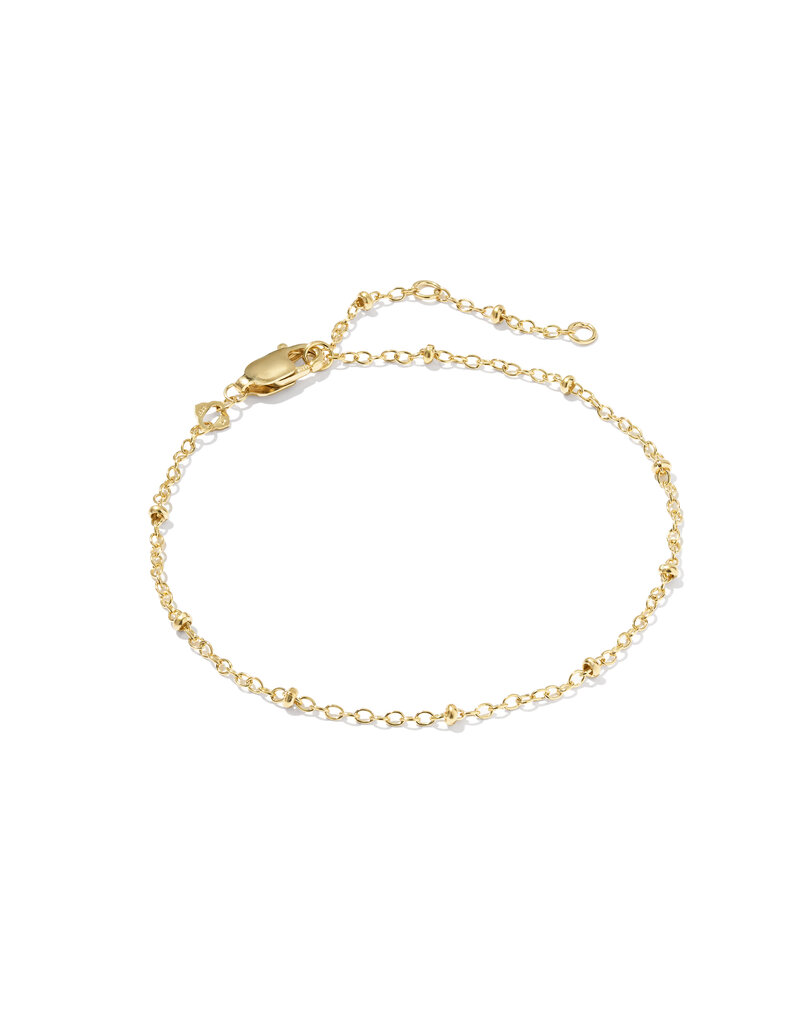 KENDRA SCOTT DESIGN Evelyn Single Satellite Gold Chain Bracelet