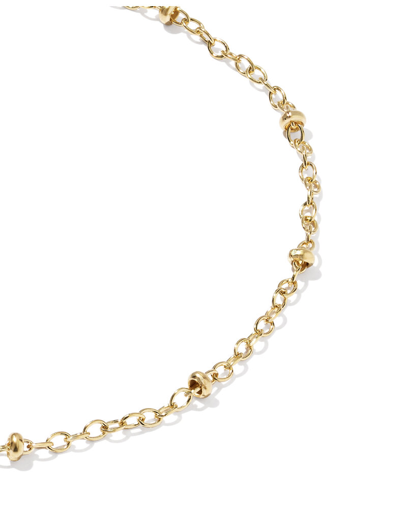 KENDRA SCOTT DESIGN Evelyn Single Satellite Gold Chain Bracelet