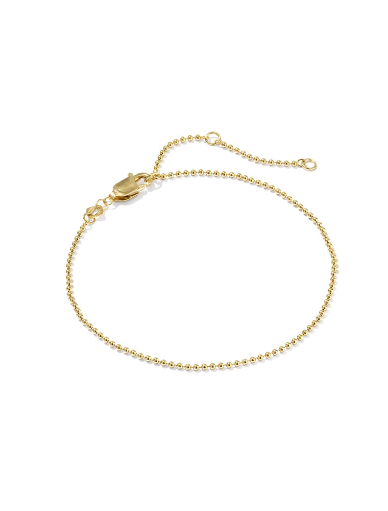 KENDRA SCOTT DESIGN Cheryl Beaded Gold Chain Bracelet