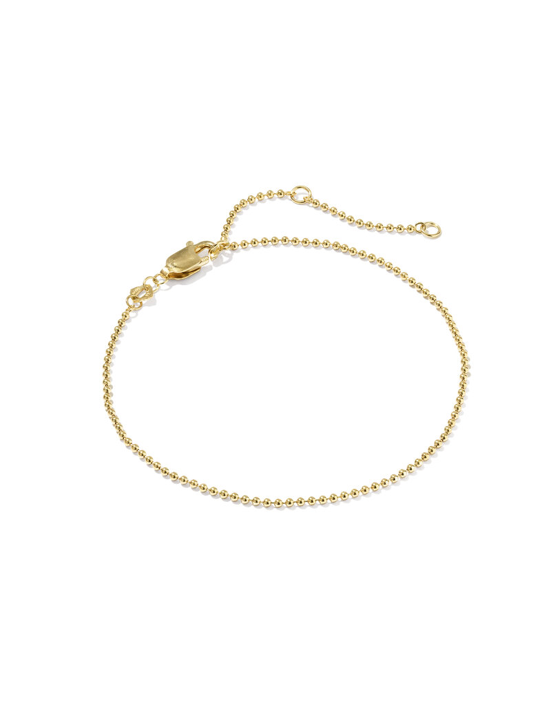 KENDRA SCOTT DESIGN Cheryl Beaded Gold Chain Bracelet
