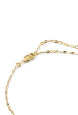 KENDRA SCOTT DESIGN Mirror Sunburst Gold Chain Anklet