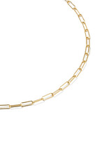 KENDRA SCOTT DESIGN Meadow Paperclip Gold Chain Anklet
