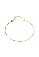 KENDRA SCOTT DESIGN Herringbone Gold Chain Anklet