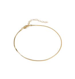 KENDRA SCOTT DESIGN Herringbone Gold Chain Anklet