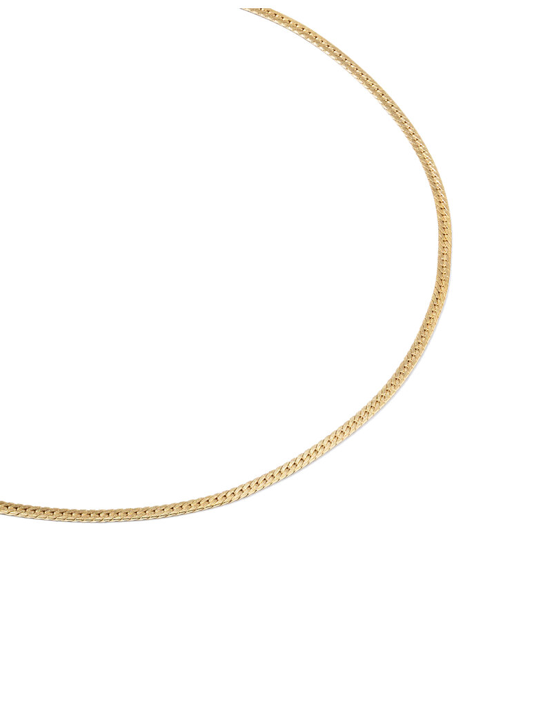 KENDRA SCOTT DESIGN Herringbone Gold Chain Anklet