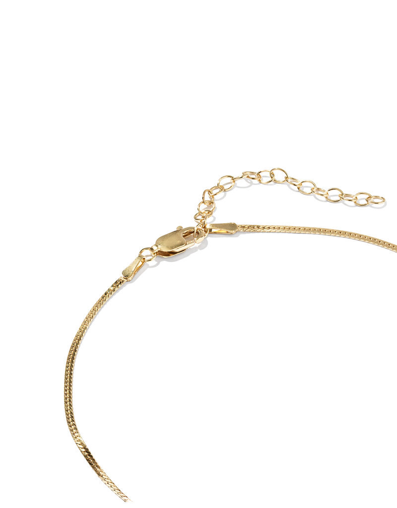 KENDRA SCOTT DESIGN Herringbone Gold Chain Anklet