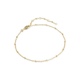 KENDRA SCOTT DESIGN Evelyn Single Satellite Gold Chain Anklet