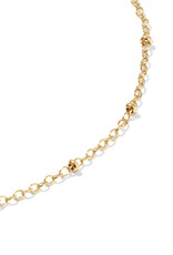 KENDRA SCOTT DESIGN Evelyn Single Satellite Gold Chain Anklet