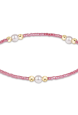 ENEWTON DESIGN Hope Purpose Pearl Bracelet in Pink Champagne/Gold